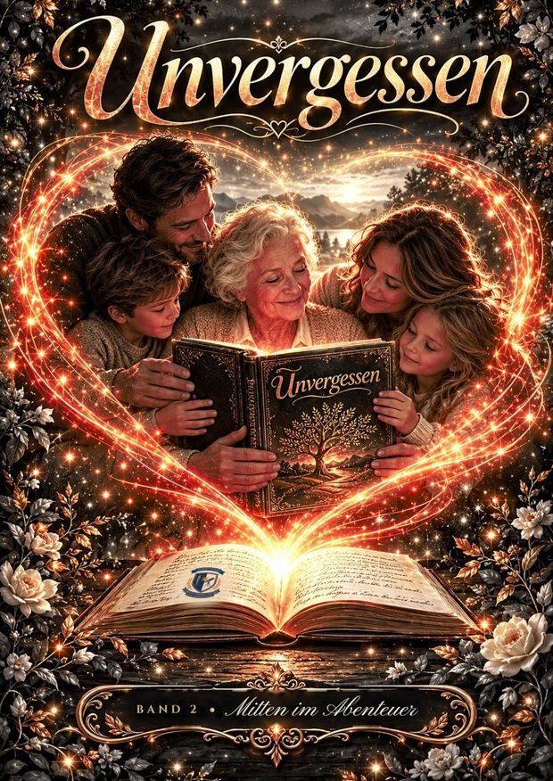 Unvergessen, Band 2: Mitten im Abenteuer – Beruf, Liebe und Familie